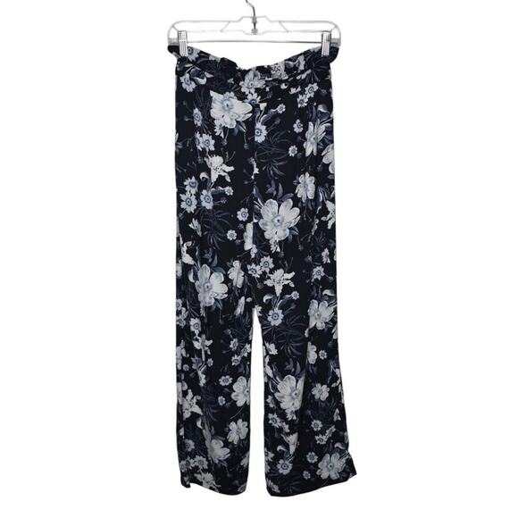 Who What Wear Womens Floral Wide Leg Pants 4 Whimsigoth Boho Cottagecore Spring - Picture 4 of 9